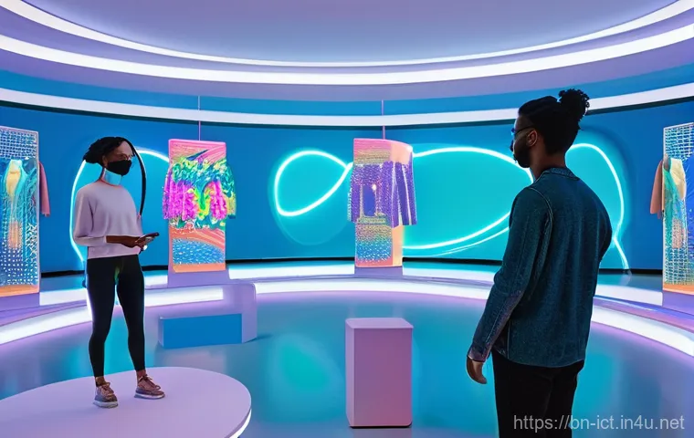 메타버스 네트워크 구축 - **Prompt:** "A vibrant metaverse educational setting where student avatars, wearing casual but modes...