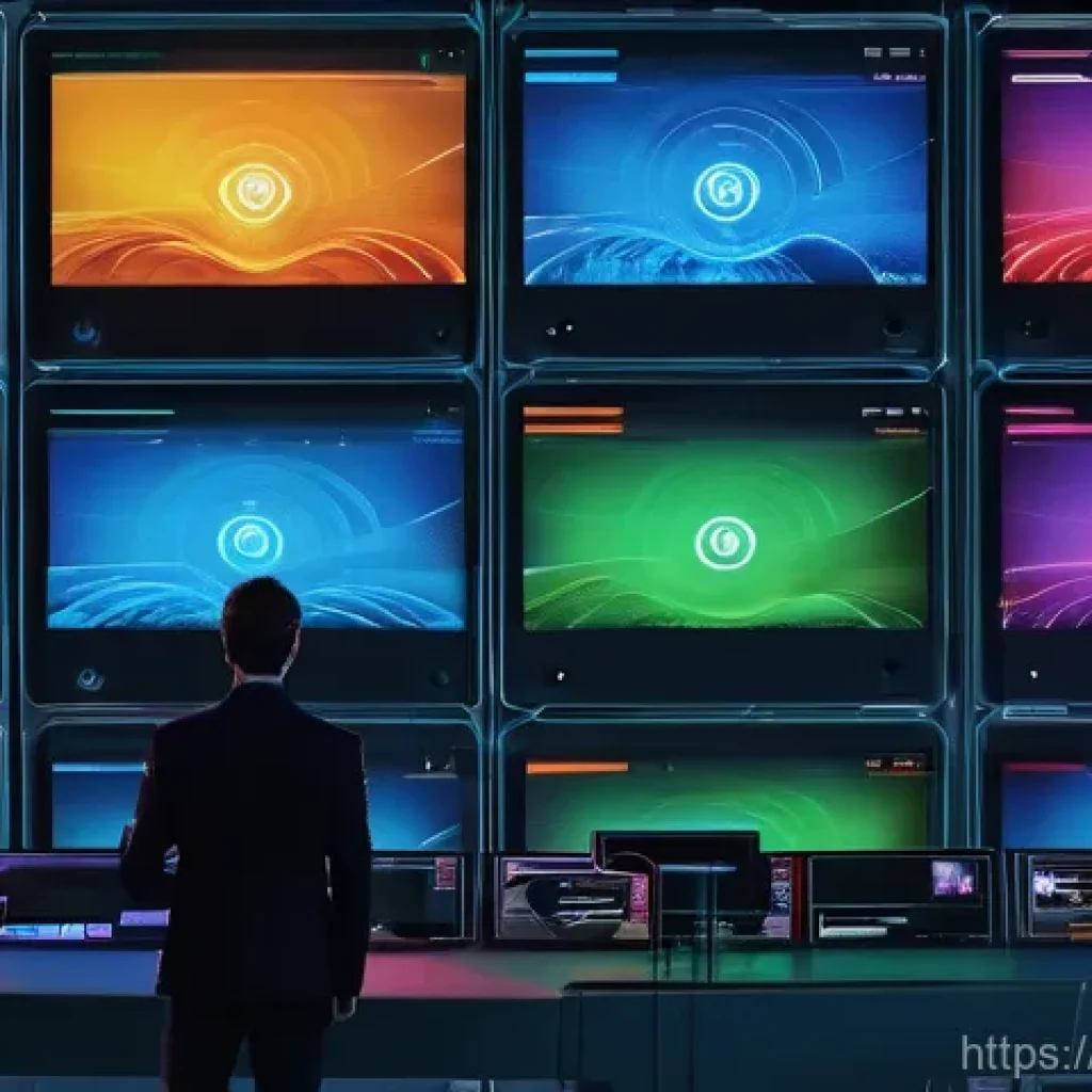 P2P 네트워크 구조 - 0: The Future of Decentralized Control**

"A powerful and abstract visualization of Web