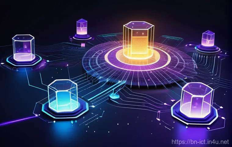 P2P 네트워크 구조 - 0: The Future of Decentralized Control**

"A powerful and abstract visualization of Web